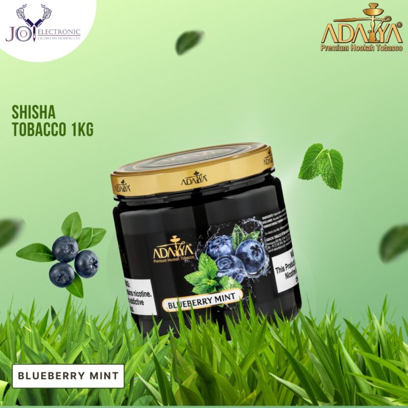 Adalya Premium Blueberry Mint Flavored Tobacco 1kg