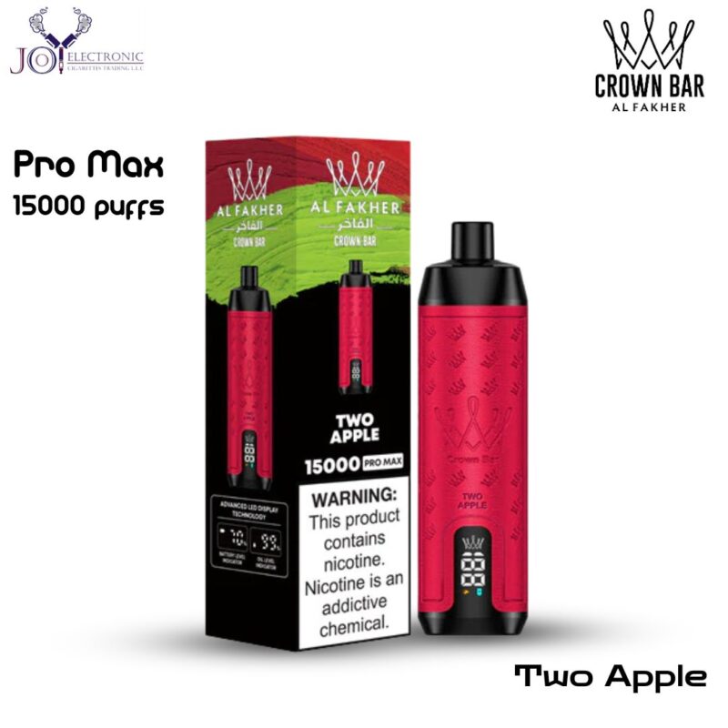 Al Fakher Pro Max Two Apple 15000 Puffs