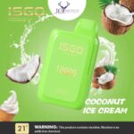 ISGO BAR Coconut Ice Cream 10000 Puffs