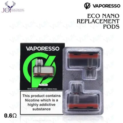 VAPORESSO ECO NANO 0.6Ω REPLACEMENT PODS
