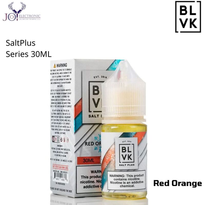 BLVK SaltPlus Series Red Orange 30ml Saltnic E- Liquid