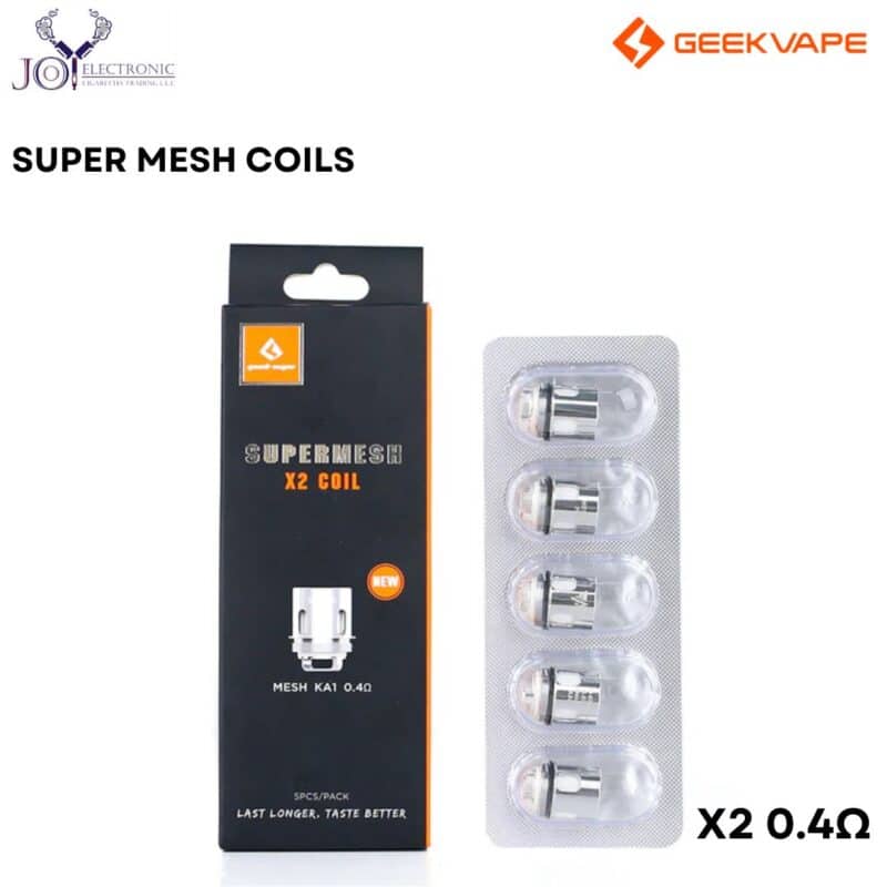 GEEKVAPE SUPER X2 0.4Ω MESH COILS