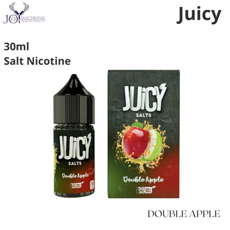 Juicy Salt Nicotine E-liquid Double Apple 30ml