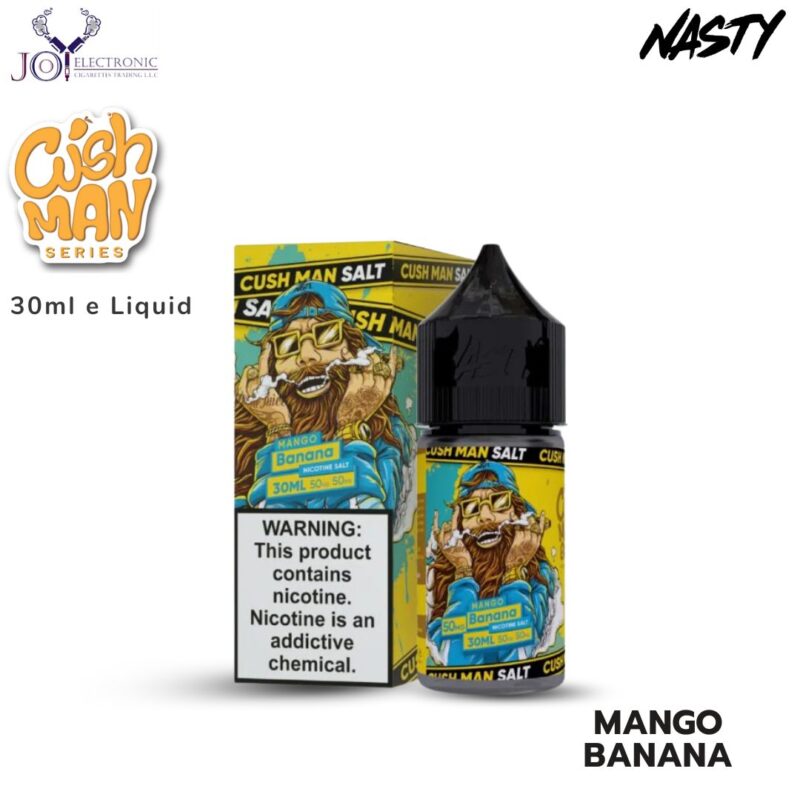Nasty Cushman Series Mango Banana 30 ml Saltnic E- Liquid
