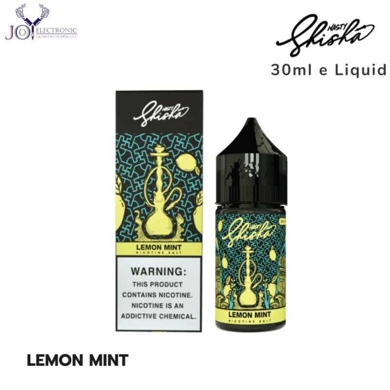 Nasty Shisha Series Lemon Mint 30 ml Saltnic E- Liquid