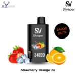 SILVAPER Strawberry Orange Ice 24000 Puffs