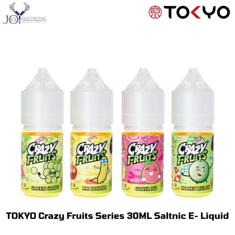 TOKYO Crazy Fruits Series 30ML Saltnic E- Liquid