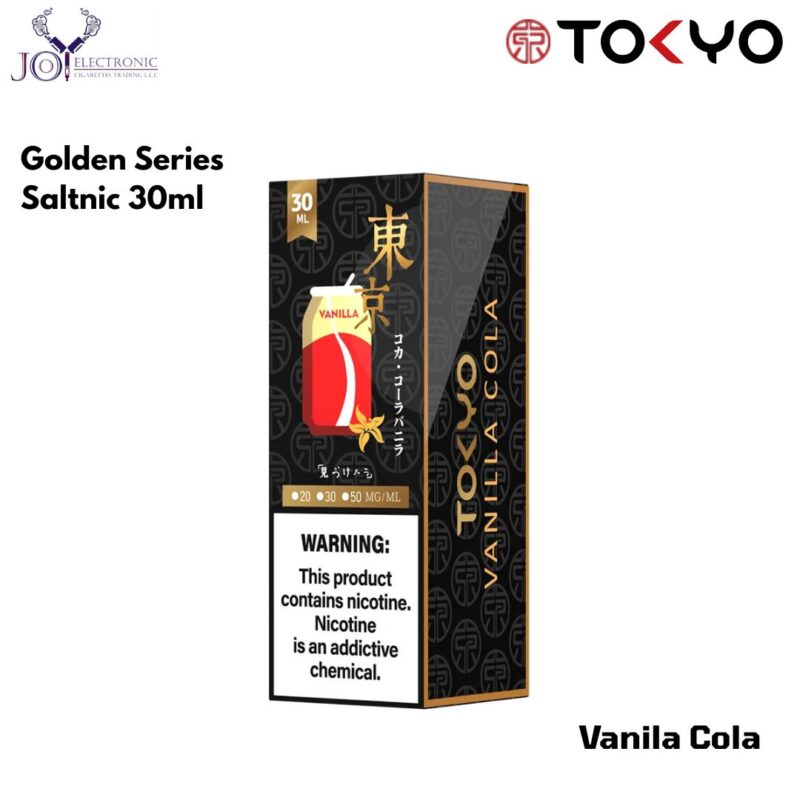 Tokyo Golden Series Vanila Cola 30ml SaltNic E-Juice