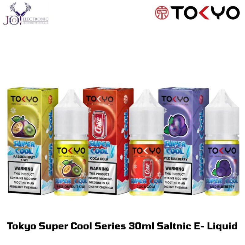 Tokyo Super Cool Series 30ml Saltnic E- Liquid