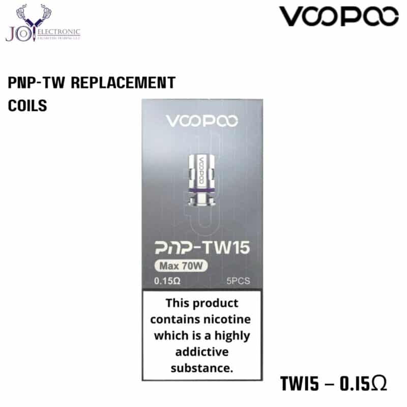 VooPoo PnP TW15 – 0.15Ω Replacement Coils