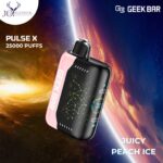 Geek Bar Pulse X Juicy Peach ice 25000 Puffs