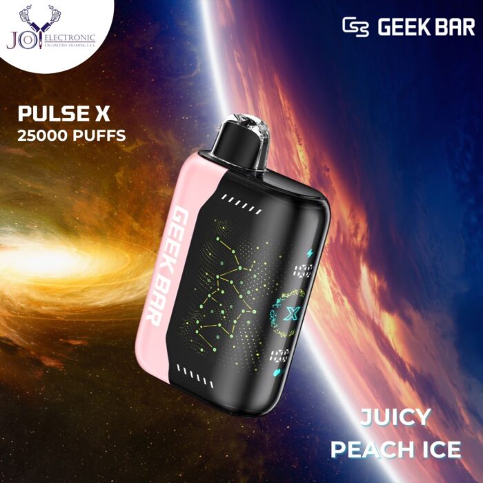 Geek Bar Pulse X Juicy Peach ice 25000 Puffs