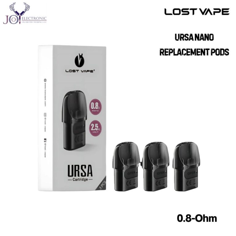 Lost Vape Ursa Nano Replacement Pods 0.8-Ohm