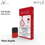 Myle V4 Pods Red Apple