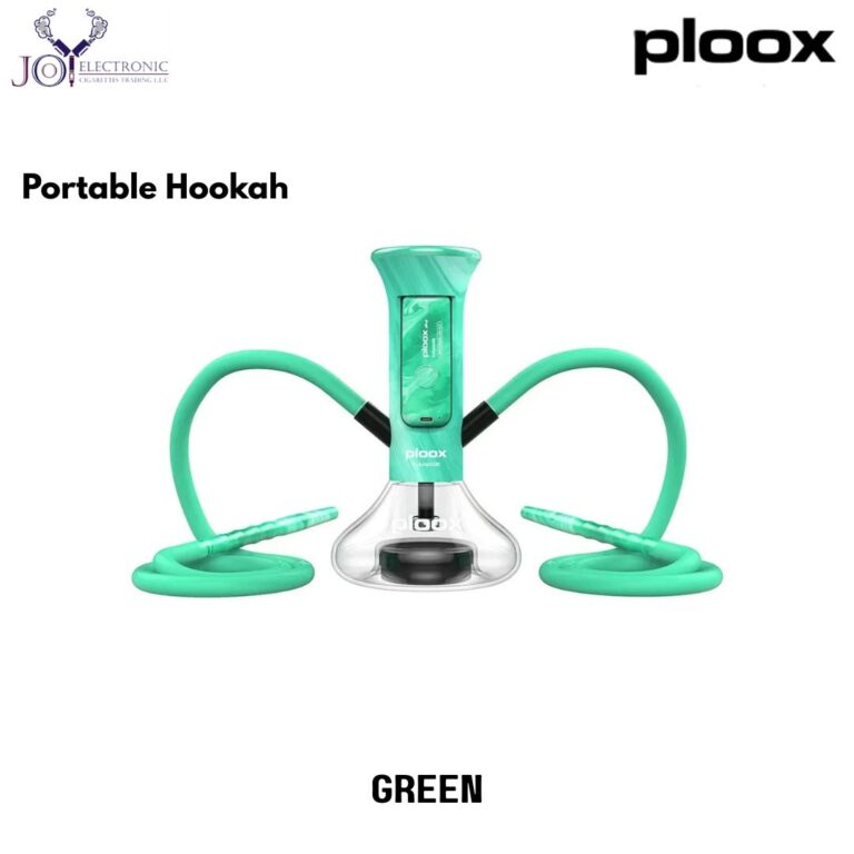 Ploox Portable Green Hookah Nest Kit by Luxpodz