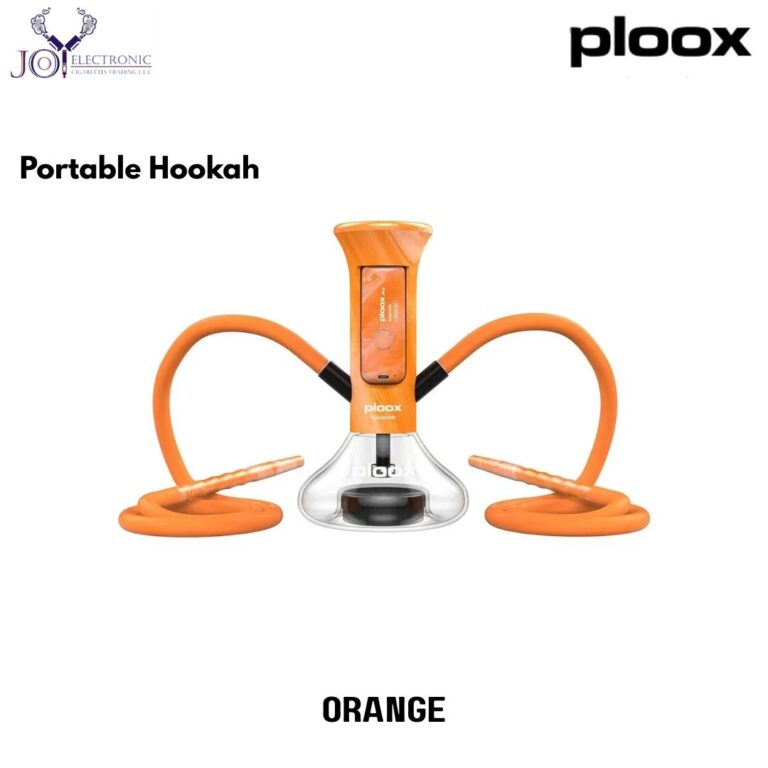 Ploox Portable Orange Hookah Nest Kit by Luxpodz