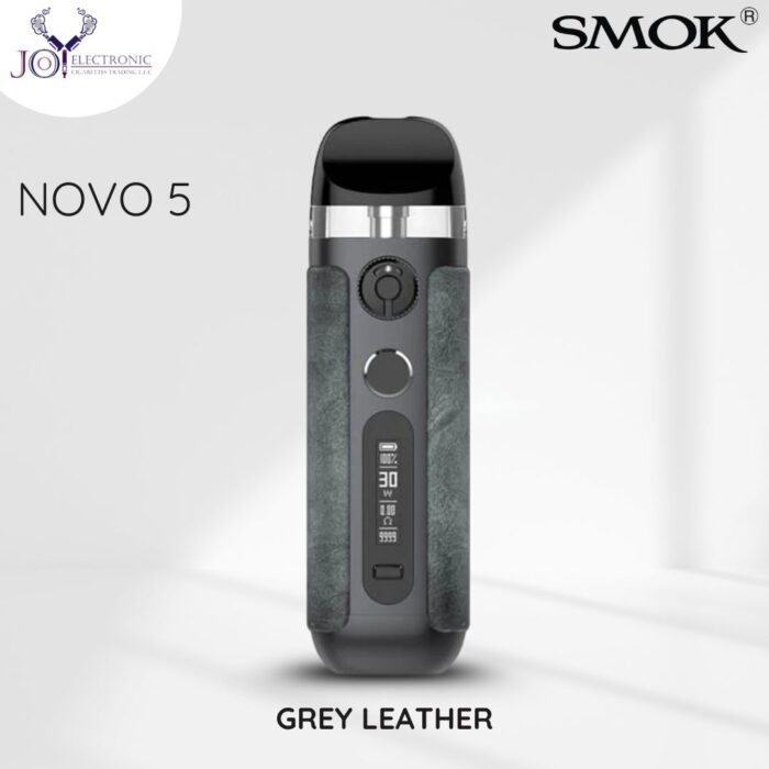 Smok Novo 5 Grey Leather Pod