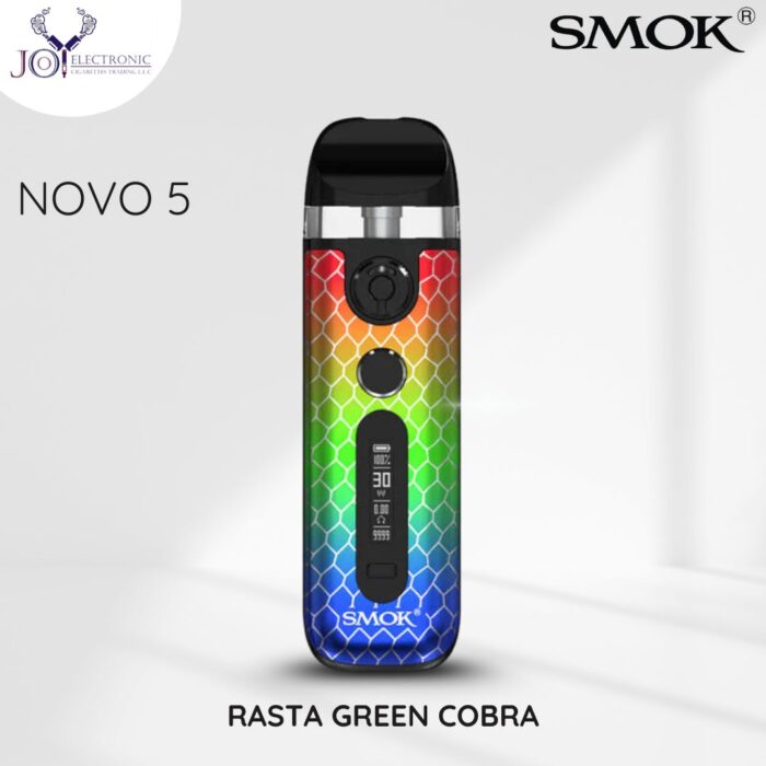 Smok Novo 5 Rasta Green Cobra Pod