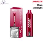 Smooth Whale Cherry Bomb 12000 Puffs