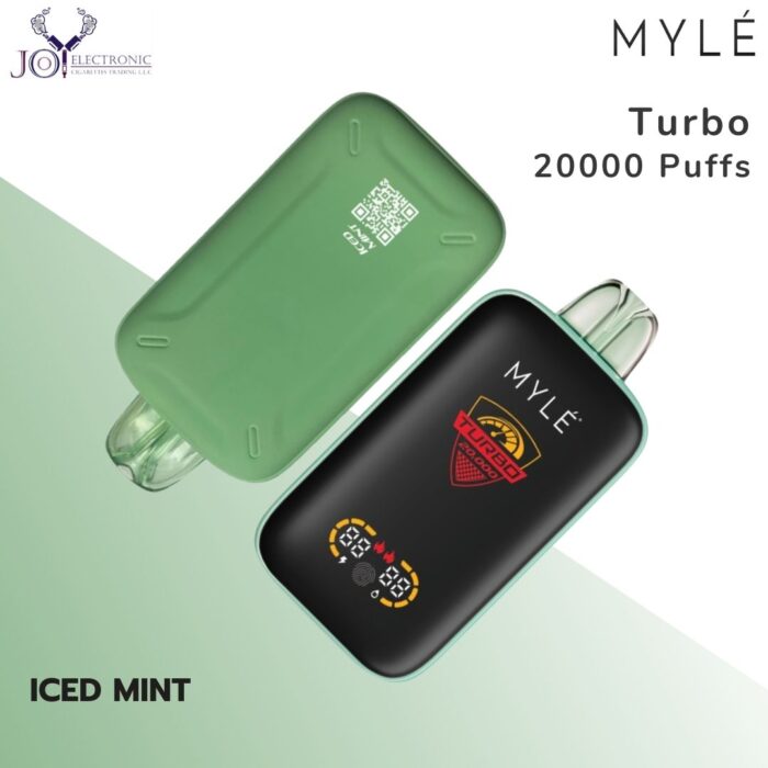 MYLE Turbo Iced Mint 20000 Puffs