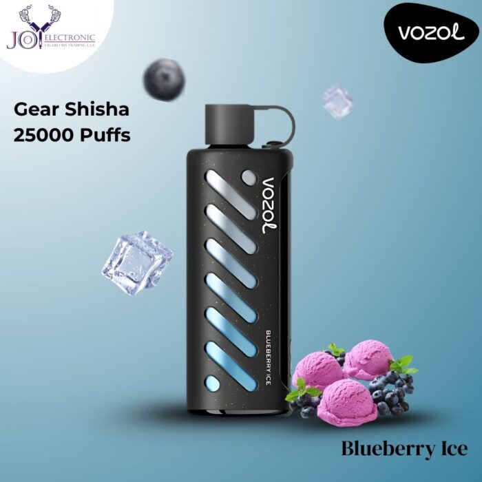 VOZOL Gear Shisha Blueberry Ice 25000 Puffs