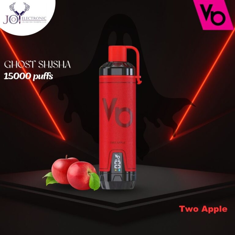 Vapes Bars Ghost Shisha Two Apple 15000 Puffs