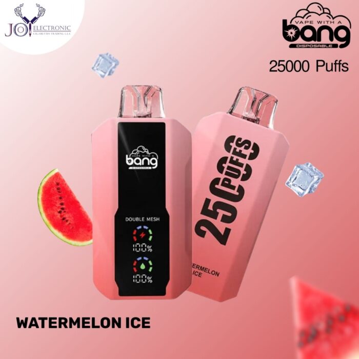 Bang Disposable Vape WATERMELON ICE 25000 Puffs