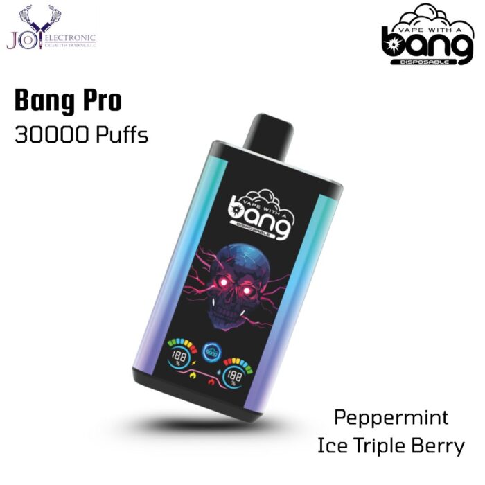 Bang Pro Peppermint Ice Triple Berry 30000 Puffs