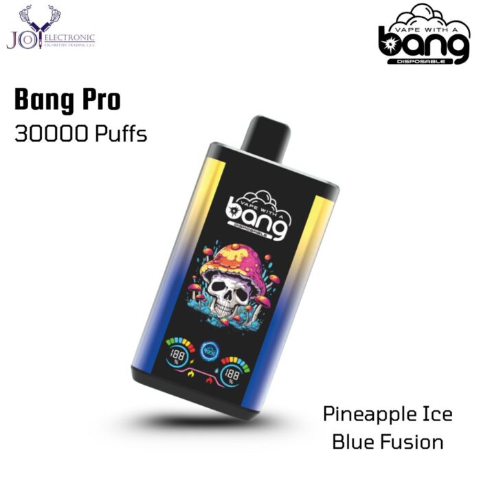 Bang Pro Pineapple Ice Blue Fusion 30000 Puffs