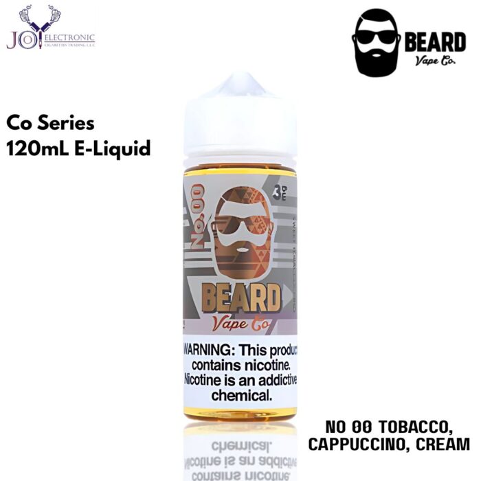 Beard Vape Co Series No 00 Tobacco, Cappuccino, Cream 120mL E-Liquid