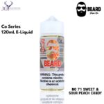 Beard Vape Co Series No 71 Sweet & Sour Peach Candy 120mL E-Liquid