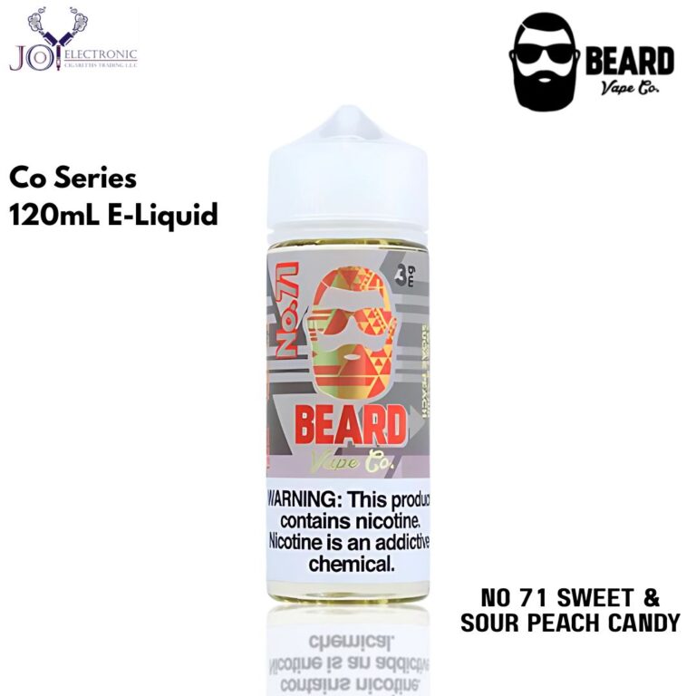 Beard Vape Co Series No 71 Sweet & Sour Peach Candy 120mL E-Liquid