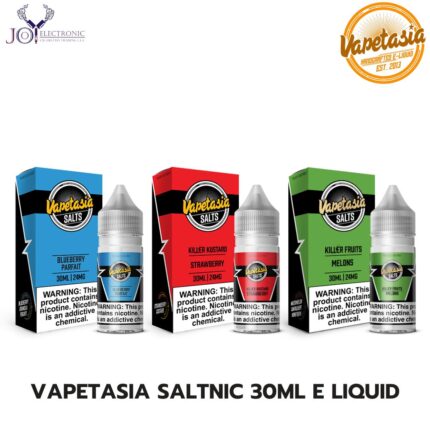 VAPETASIA SALTNIC 30ML E LIQUID