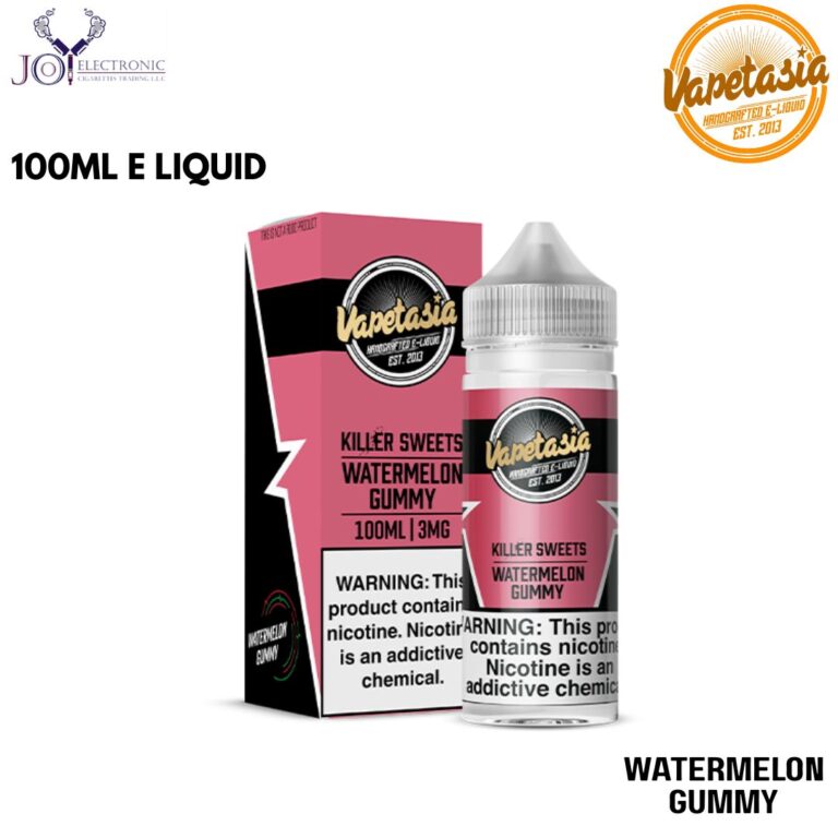 VAPETASIA Watermelon Gummy 100ML E LIQUID