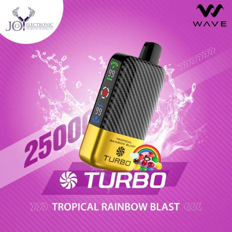 Wave Turbo TROPICAL RAINBOW BLAST 25000 Puffs