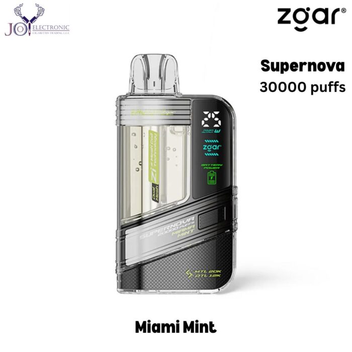 ZGAR Supernova Miami Mint 30000 Puffs
