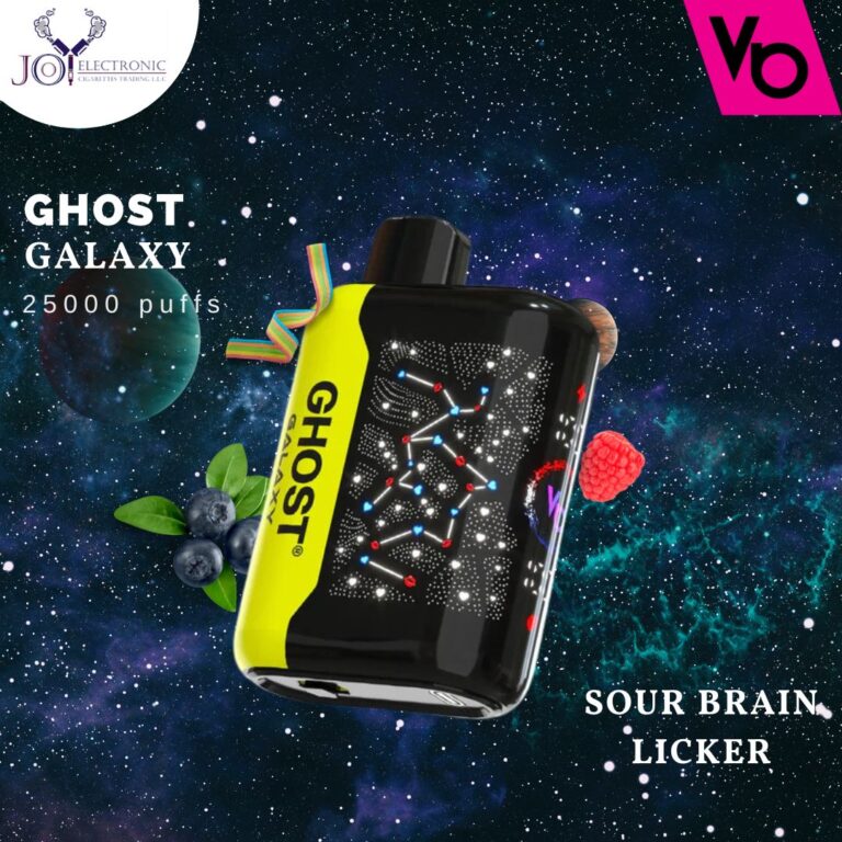 Ghost Galaxy SOUR BRAIN LICKER 25000 Puffs