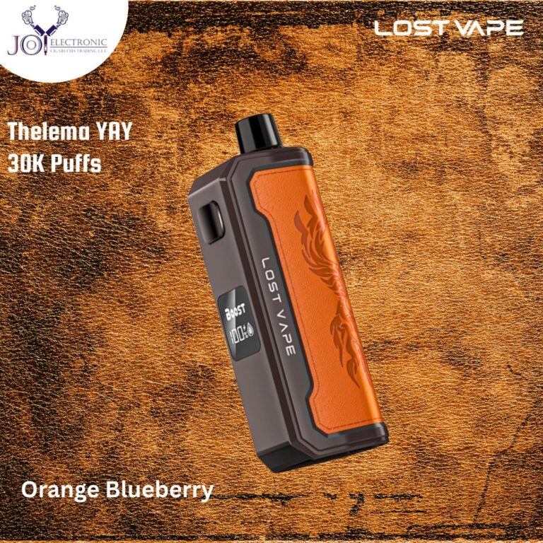 Lost Vape Thelema YAY Orange Blueberry 30k Puffs