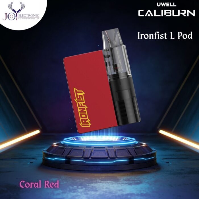 UWELL Caliburn Ironfist L Coral Red Pod