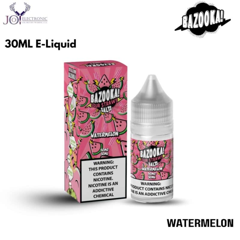 BAZOOKA Watermelon Salt Nicotine 30ml E-Liquid