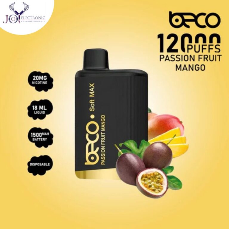 BECO Soft Max Passionfruit Mango 12000 Puffs