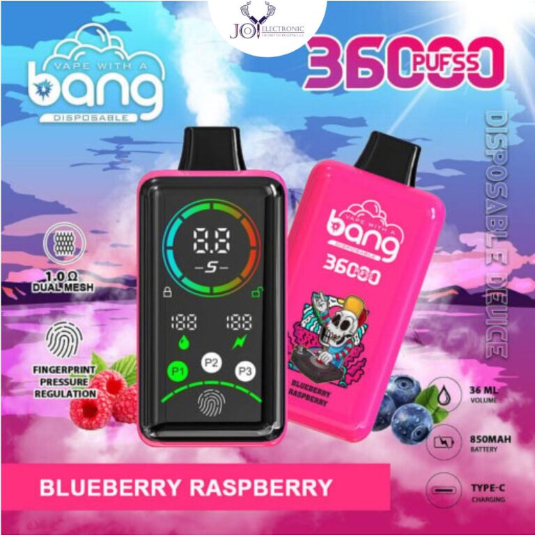 Bang Ice Blueberry Raspberry 36000 Puffs