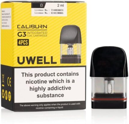 UWELL CALIBURN G3 REFILLABLE POD 4 PACK