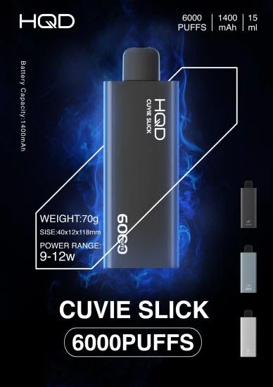 HQD Cuvie Slick 6000 Puffs Disposable Vape In UAE