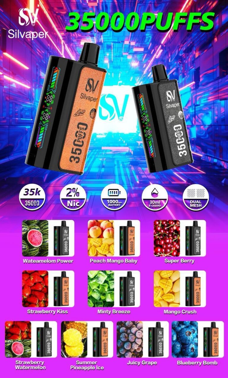 Silvaper 35000 Puffs Disposable Vape