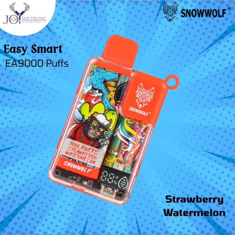 Snowwolf Easy Smart Strawberry Watermelon EA9000 Puffs