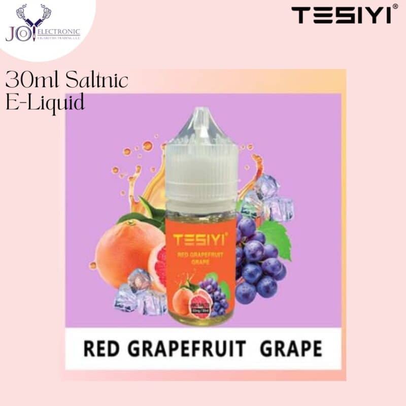 Tesiye Saltnic Red Grapefruit Grape E-Liquid 30ml
