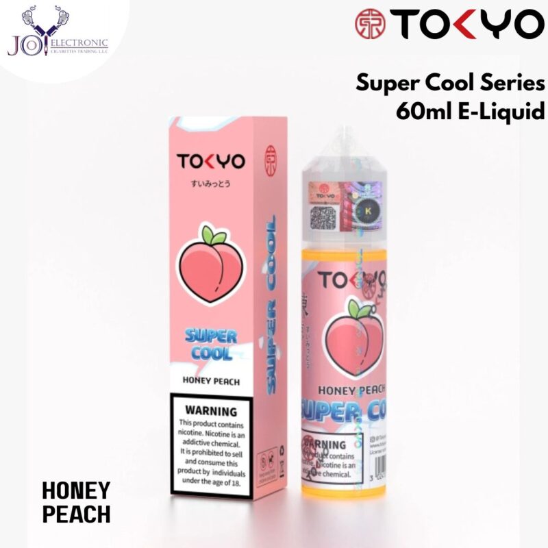 Tokyo Super Cool Series Honey Peach 60ml E-Liquid