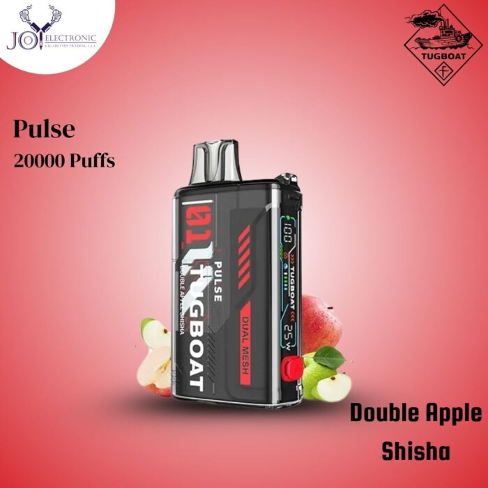Tugboat Pulse Double Apple Shisha 20000 Puffs