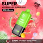 Tugboat Super Watermelon Bubblegum 16000 Puffs